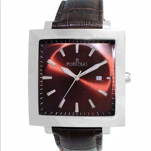 Puredial THE SQUARE LEGACY - BROWN/SILVER